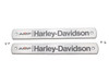 V-Twin - 38-7275 - AMF Gas Tank Emblem Set - Fits 1972-1975 Harley-Davidson FX, 1972-1975 FL