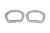 V-Twin - 39-0033 - Dash Lens Frame Set Raw - Fits 1936-1938 Harley-Davidson EL, 1937-1938 U