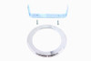 V-Twin - 39-0124 - Speedometer Adapter Ring Kit Chrome - Fits 1941-1995 Harley-Davidson FL, 1936-1952 EL