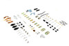V-Twin - 39-0159 - Replica Cateye Dash Base Rebuild Kit - Fits 1939-1946 Harley-Davidson UL, 1939-1940 EL, 1941-1946 FL, 1939-1946 WL