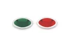 V-Twin - 39-0208 - Cateye Dash Panel Lens Kit - Fits 1939-1946 Harley-Davidson UL, G, 1941-1946 FL, 1939-1946 WL, EL