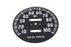 V-Twin - 39-0312 - Speedometer Tin Face