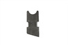 V-Twin - 39-0353 - Cadmium Plated Dash Panel Side Plate - Fits 1947-1948 Harley-Davidson UL, 1947-1952 WL, 1947-1961 FL