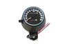 V-Twin - 39-0372 - Speedometer Black Plastic Style 2:1 - Fits 1974-1984 Harley-Davidson XLCH, FX, 1982-1983 FXR, 1974-1984 FXE, XLH