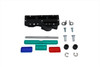 V-Twin - 39-0382 - Dash Panel Lens Hardware Kit - Fits 1975-1984 Harley-Davidson FL, 1991-1995 FXDWG, 1984-1995 FXST, 1986-1995 FLST, 1980-1986 FX