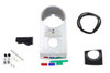 V-Twin - 39-0383 - Chrome Dash Panel - Fits 1986-1990 Harley-Davidson FLST, 1984-1990 FXST, 1980-1986 FX, 1968-1984 FL