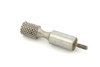 V-Twin - 39-0406 - Knurled Stainless Steel Speedometer Reset Knob - Fits 1984-1995 Harley-Davidson FXST, 1986-1995 FLST, 1981-1984 FL