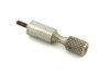 V-Twin - 39-0406 - Knurled Stainless Steel Speedometer Reset Knob - Fits 1984-1995 Harley-Davidson FXST, 1986-1995 FLST, 1981-1984 FL