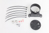 V-Twin - 39-0686 - Single Gauge Mount Bracket Black - Fits 1995-2005 Harley-Davidson XL, FXD