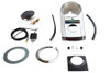 V-Twin - 39-1135 - 85mm GPS Speedometer Kit Chrome - Fits 1986-1990 Harley-Davidson FLST, 1980-1986 FXDWG, 1984-1990 FXST, 1968-1984 FL