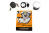 V-Twin - 39-1885 - 85mm Speedometer and Tachometer Combo Gauge Kit - Fits 1957-1972 Harley-Davidson XL