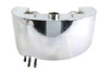 V-Twin - 40-0025 - Center Fill Oil Tank Chrome