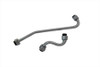 V-Twin - 40-0107 - Chrome Oil Filter Line Set - Fits 1941-1957 Harley-Davidson FL (Rigid frame), 1936-1940 EL