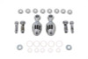 V-Twin - 40-0346 - Chrome Acorn Billet Canister Set