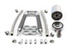 V-Twin - 40-0348 - Dual Tube Vertical Style Oil Cooler Kit