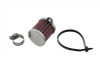V-Twin - 40-0434 - Chrome Crankcase Breather