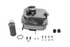 V-Twin - 40-0455 - Chrome Oil Tank Kit - Fits 1971-1980 Harley-Davidson FX, 1965-1980 FL