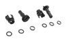 V-Twin - 40-0497 - Oil Line Fitting - Fits 2000-2017 Harley-Davidson FLST, FXST