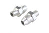 V-Twin - 40-0509 - Oil Line Fitting Set - Fits 1971-1973 Harley-Davidson FX, 1941-1973 FL, 1938-1940 EL, 1938-1948 UL