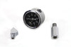 V-Twin - 40-0517 - Liquid Filled Oil Gauge - Fits 1948-1969 Harley-Davidson FL