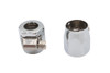V-Twin - 40-0592 - Hex Chrome Econo Seal Hose End Set