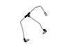 V-Twin - 40-0606 - Chrome Top Oil Line