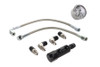 V-Twin - 40-0759 - Panhead Rocker Box Oil Line and Gauge Kit - Fits 1963-1969 Harley-Davidson FL