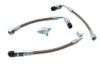 V-Twin - 40-0760 - Bastardo Overhead Valve Oil Line Set Stainless Steel - Fits 1963-1969 Harley-Davidson FL