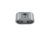 V-Twin - 40-0795 - Chrome Oil Line Separator