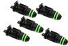 V-Twin - 40-0831 - Oil Line Retainer Set - Fits 2003-2013 Harley-Davidson FXST