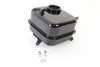 V-Twin - 40-0834 - Black FLH Oil Tank
