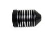V-Twin - 40-0988 - Finned Black Anodized Oil Filter Kit with Raw Accents - Fits 1984-2016 Harley-Davidson FLT, 1991-2017 FXD, 1986-2017 FLST, 1984-2017 FXST, 1984-1994 FXR