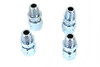 V-Twin - 40-1008 - Oil Line Fitting Set