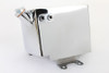 V-Twin - 40-1015 - Center Post Mount Wrap Around Oil Tank Chrome