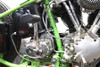 V-Twin - 40-1766 - Chrome Oil Line Set