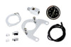 V-Twin - 40-9905 - Oil Pressure Gauge Mount Kit - Fits 1999-2005 Harley-Davidson FLHT, 2000-2017 FLST, 1999-2016 FLHR, 1999-2005 FXD, 2000-2017 FXST