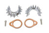 V-Twin - 42-0024 - Shark Teeth Exhaust Flange Kit - Fits 1971-1984 Harley-Davidson FX, 1966-1984 FL