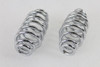 V-Twin - 42-0055 - Chrome 5 inch Seat Spring Set