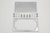V-Twin - 42-0066 - License Plate Frame Kit Chrome