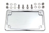 V-Twin - 42-0066 - License Plate Frame Kit Chrome