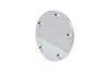 V-Twin - 42-0146 - Smooth Flat Ignition System Cover 5-Hole Chrome