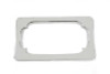 V-Twin - 42-0164 - License Plate Frame Thorn Style Chrome Billet