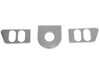 V-Twin - 42-0166 - Ignition Switch Cover Set Chrome - Fits 1996-2009 Harley-Davidson FLHT, FLHTCU, FLHX