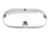V-Twin - 42-0188 - Chrome Smooth Inspection Cover