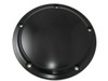 V-Twin - 42-0191 - Matte Black 5-Hole Smooth Derby Cover