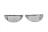 V-Twin - 42-0208 - Chrome 4-1/2 inch Deco Spotlamp Visor Set