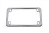 V-Twin - 42-0210 - License Plate Frame Chrome