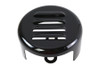 V-Twin - 42-0248 - Black Louvered Horn Cover