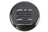 V-Twin - 42-0248 - Black Louvered Horn Cover