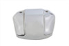 V-Twin - 42-0307 - Chrome Headlamp Visor Cover without Cut-Out